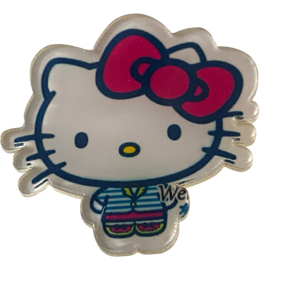 Sanrio and Friends Hello Kitty Plastic Pin